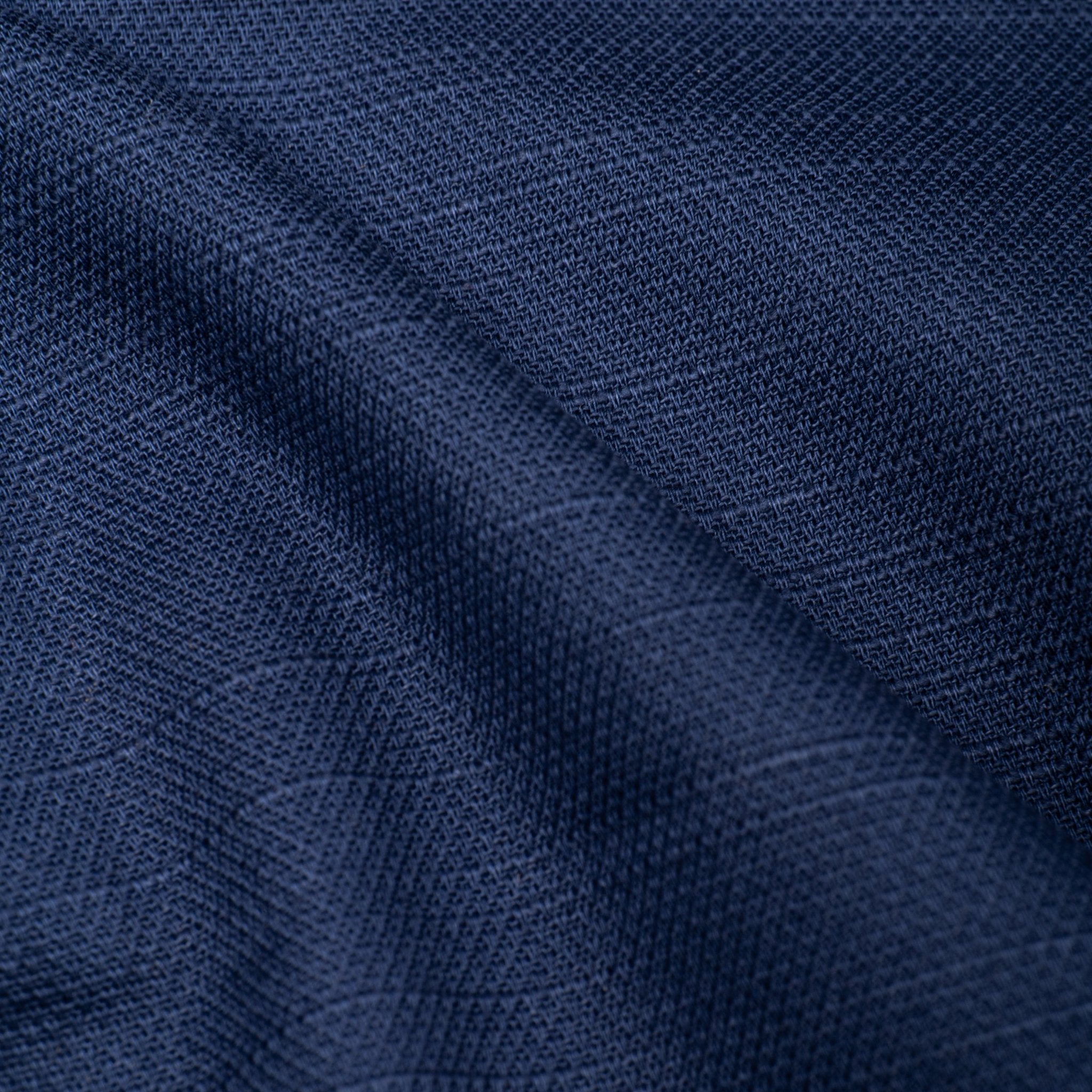 Navy Blue Color Cotton Linen Shirt For Men - Punekar Cotton