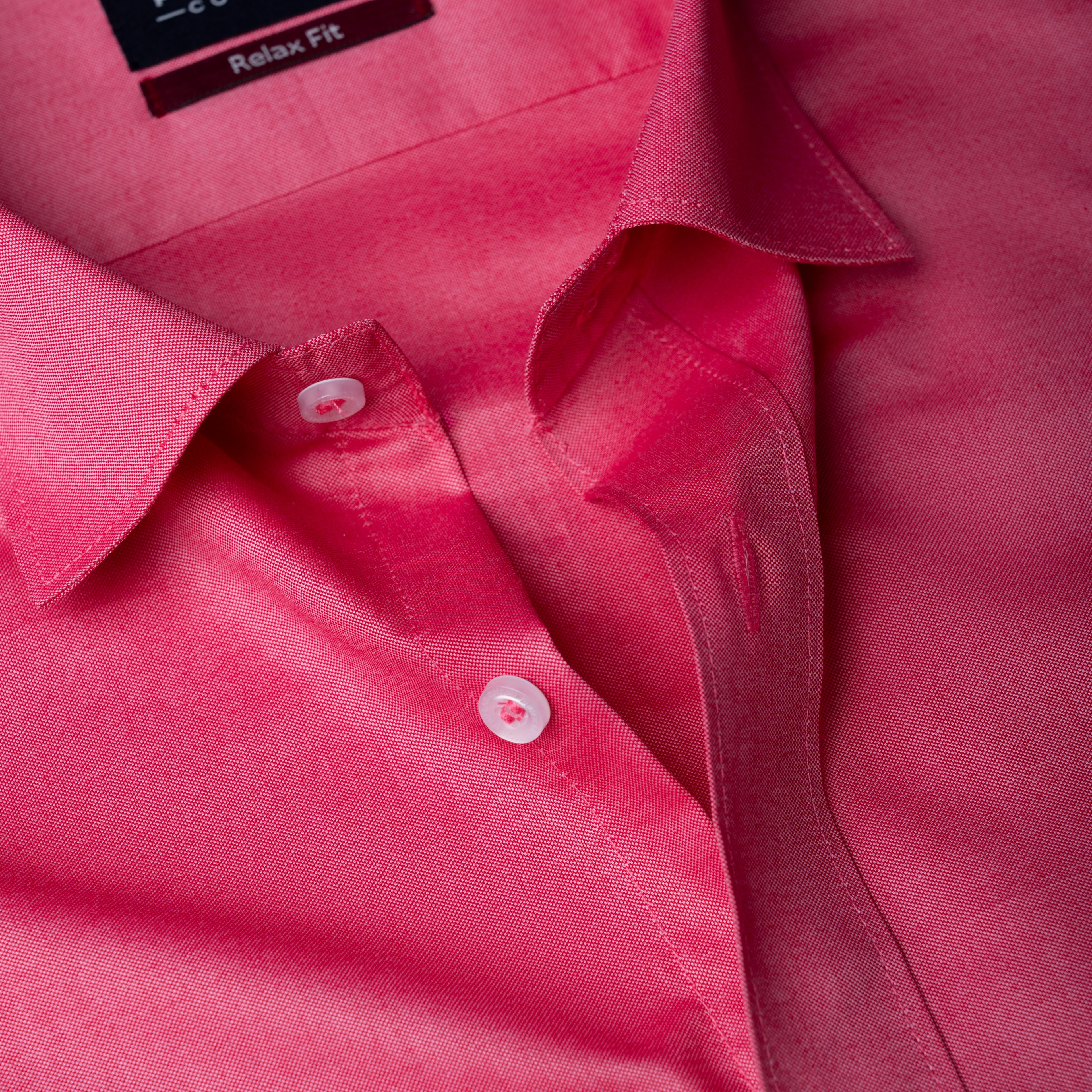 Pink Colour Signature Classic Oxford Shirt For Men