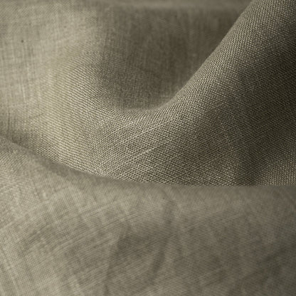 Sage Khaki Color 60Lea Pure Linen Shirt For Men - Punekar Cotton