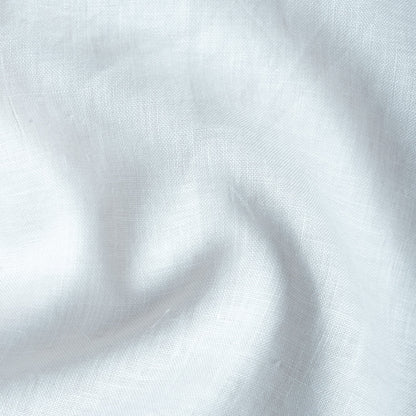 White Color 60Lea Pure Linen Shirt For Men - Punekar Cotton