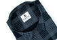 Black Color Check Lexus Printed Shirts For Men's - Punekar Cotton