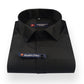 Black Color Pure Cotton Wide Stripes Shirt For Men - Punekar Cotton