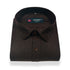Dark Brown Color Blended Linen Shirt For Men&