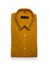 Mustard Color Cotton Butta Shirts For Men&