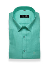 Peacock Green Color Casa Linen Shirt For Men's - Punekar Cotton