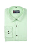 Punekar Cotton Light Green Color Silky Linen Cotton Shirt for Men&