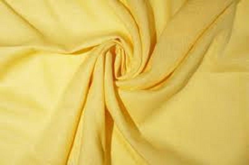 Punekar Cotton Light Yellow Color Pure Linen Unstitched Fabric for Men Shirt and Kurta&