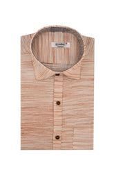 Punekar Cotton Multi Color Pure Cotton Handmade Formal Shirt for Men's. - Punekar Cotton