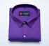 Purple Color Satin Cotton Shirt For Men - Punekar Cotton