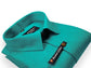 Rama Green Color Linenza Linen Formal Shirts For Men - Punekar Cotton