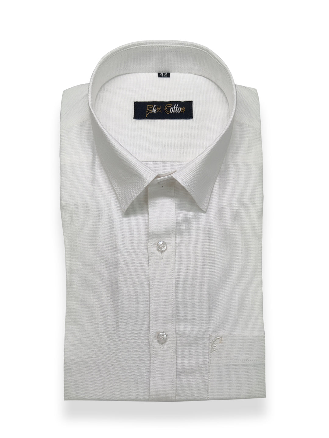 White Color Casa Linen Shirt For Men&
