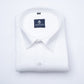 White Color Pure Cotton Wide Stripe Shirt For Men - Punekar Cotton