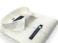 White Color Pure Cotton Wide Stripes Shirt For Men - Punekar Cotton